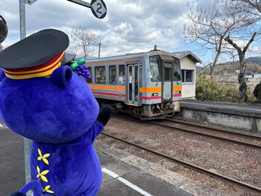 姫新線でつなぐ駅前ふれあいまつり！