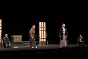 山田方谷物語演劇鑑賞会　演劇の様子