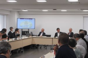 第１回本部会議の様子